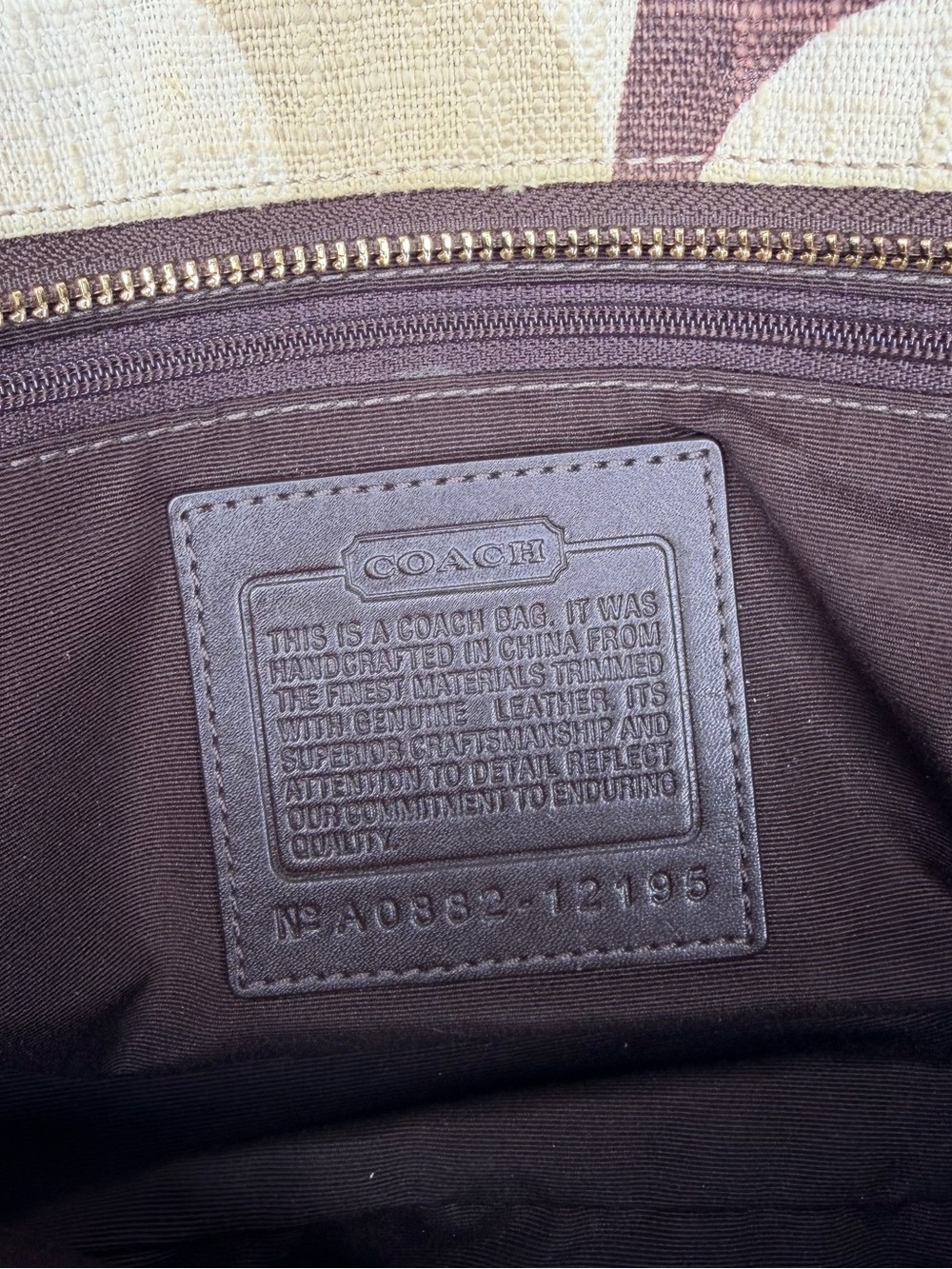 Coach vintage Y2K Soho Monogram canvas shoulder bag - Picture 6 of 13